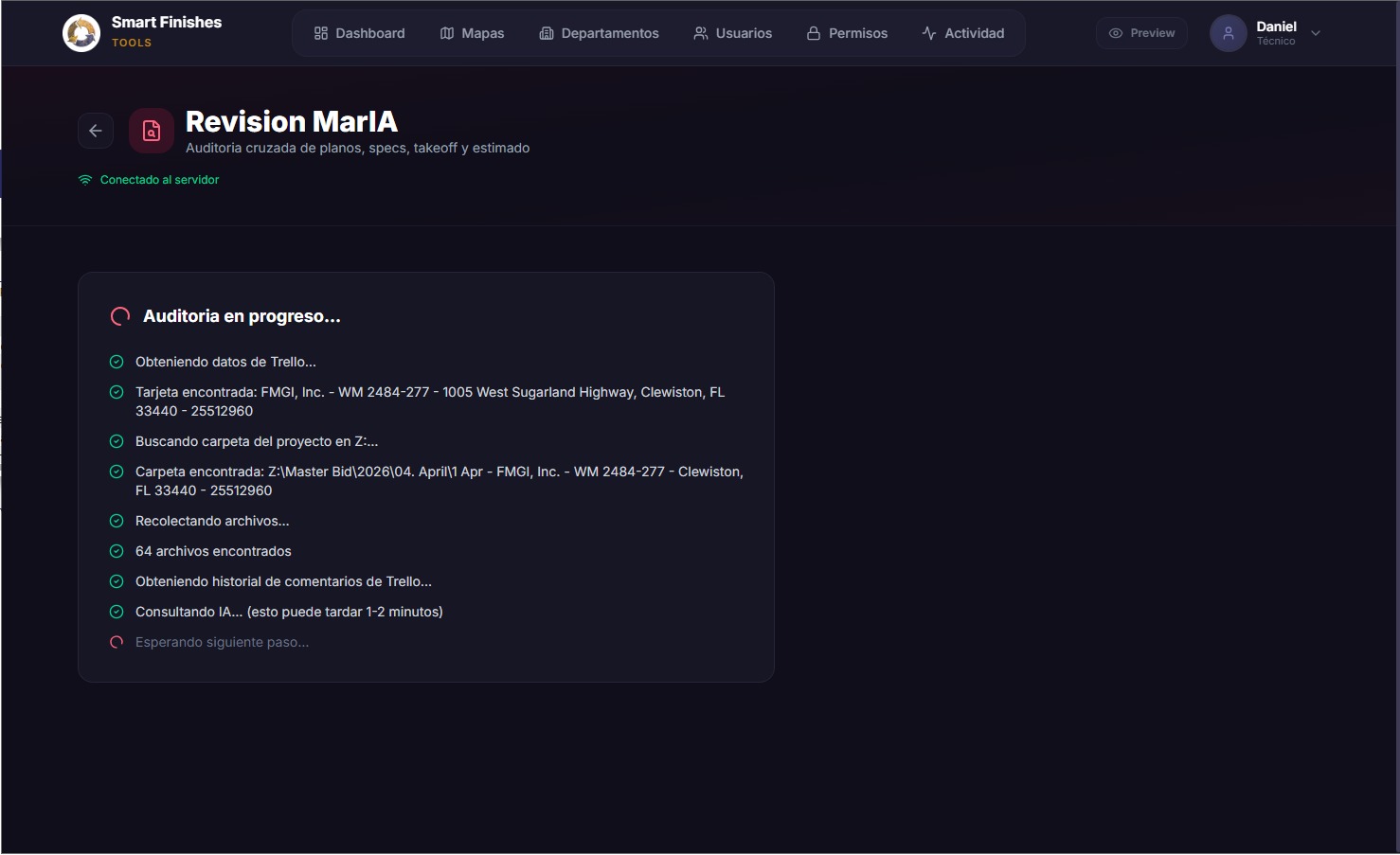 Revision MarIA - Architecture Auditor